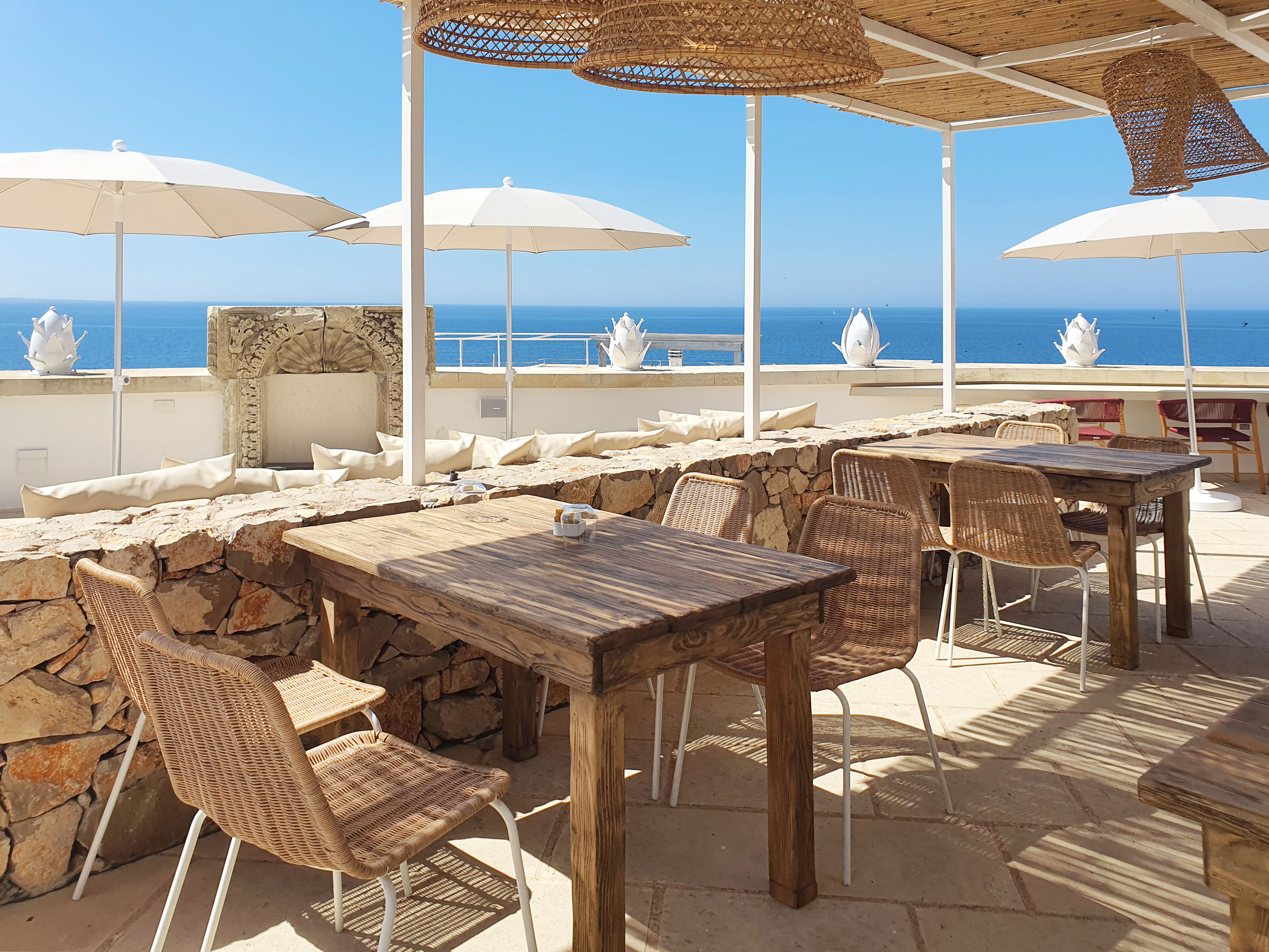 Restauro del Rooftop Il Bastione – San Domenico a Gallipoli